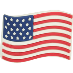 Crocs - American Flag Jibbitz Shoe Charm