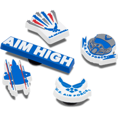 Crocs - Armed Forces US Air Force 5Pck Jibbitz Shoe Charm