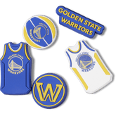 Crocs - NBA Golden State Warriors 5 Pack Jibbitz™ charms