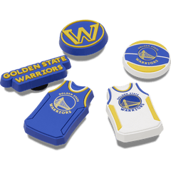 Crocs - NBA Golden State Warriors 5 Pack Jibbitz™ charms