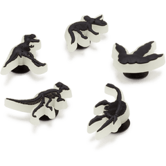 Crocs - Glow In The Dark Dino 5 Pack Jibbitz Shoe Charm