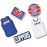 Crocs - NBA Los Angeles Clippers 5 Pack Jibbitz™ charms