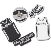 Crocs - NBA San Antonio Spurs 5 Pack Jibbitz™ charms