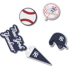 Crocs - MLB New York Yankees 5 Pack Jibbitz™ charms