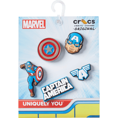 Crocs - Captain America 5 Pack Jibbitz™ charms