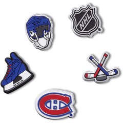 Crocs - NHL® Montreal Canadiens® 5 Pack Jibbitz™ charms