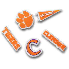 Crocs - Clemson Univ 5 Pack Jibbitz™ charms