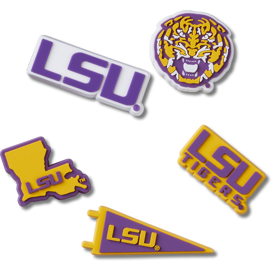 Crocs - LSU 5 Pack Jibbitz™ charms