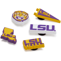 Crocs - LSU 5 Pack Jibbitz™ charms