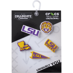 Crocs - LSU 5 Pack Jibbitz™ charms
