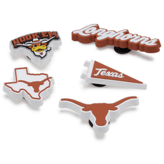Crocs - University of Texas 5 Pack Jibbitz™ charms
