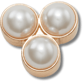 Crocs - Triple Pearl Jibbitz™ charms
