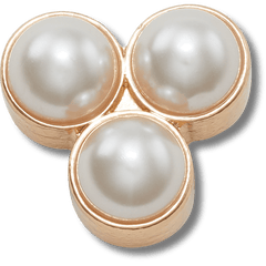 Crocs - Triple Pearl Jibbitz™ charms