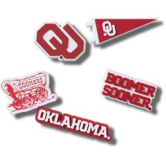 Crocs - Univ of Oklahoma 5 Pack Jibbitz™ charms