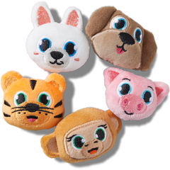 Crocs - Fuzzy Animal 5 Pack Jibbitz™ charms