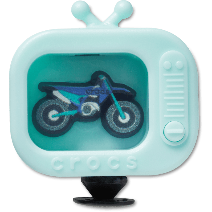Crocs - Motorcycle TV Flashlight Jibbitz™ charms