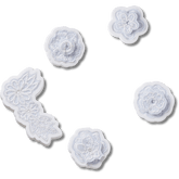 Crocs - White Elegant Floral 5 Pack Jibbitz™ charms