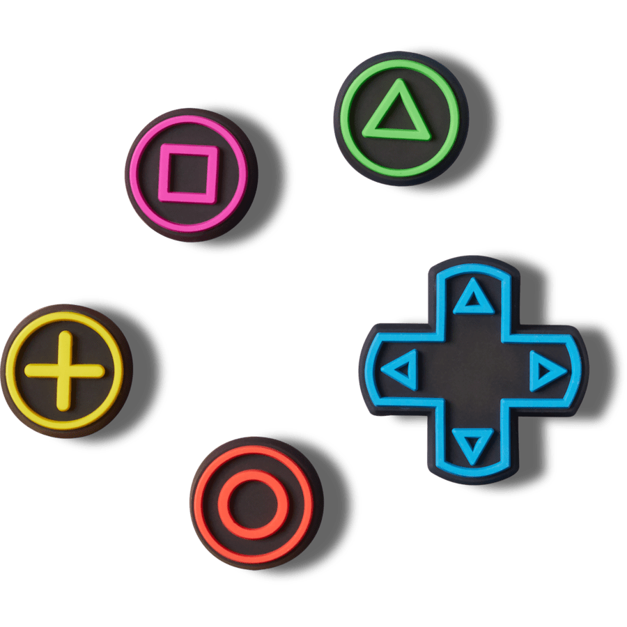 Crocs - Game Controller 5 Pack Jibbitz™ charms