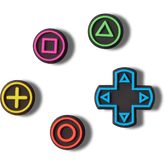 Crocs - Game Controller 5 Pack Jibbitz™ charms