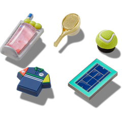 Crocs - Day at The Tennis Court 5 Pack Jibbitz™ charms