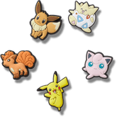 Crocs - Pokemon Character 5 Pck Jibbitz™ charms
