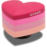 Crocs - Stacked Pink Heart Jibbitz™ charms