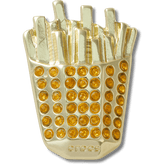 Crocs - Gold French Fries Jibbitz™ charms