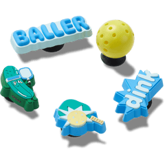 Crocs - Pickle Ball 5 Pack Jibbitz™ charms