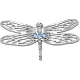 Crocs - Silver Dragonfly Jibbitz™ charms