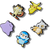 Crocs - Pokemon Variety 5 Pck Jibbitz™ charms