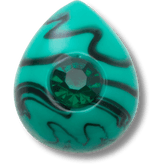 Crocs - Emerald May Birthstone Collection Jibbitz™ charms