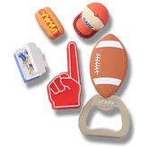 Crocs - Tailgate 5 Pack Jibbitz™ charms