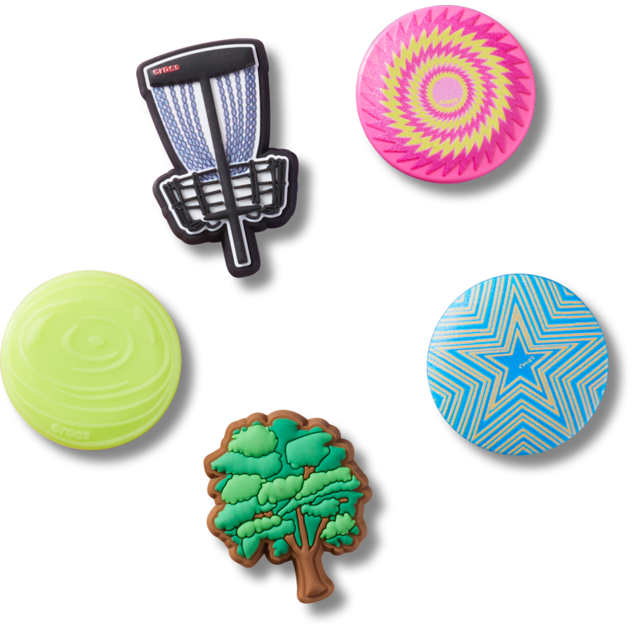 Crocs - Disc Golf 5 Pack Jibbitz™ charms