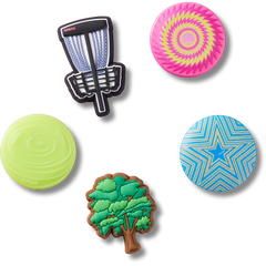 Crocs - Disc Golf 5 Pack Jibbitz™ charms