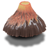 Crocs - Volcano Eruption Jibbitz™ charms