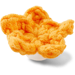 Crocs - Crafted Crochet Orange Star Jibbitz™ charms