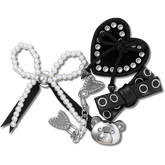 Crocs - Indie Luxe Silver 5 Pack Jibbitz™ charms