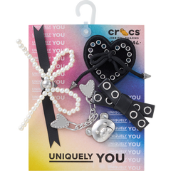 Crocs - Indie Luxe Silver 5 Pack Jibbitz™ charms