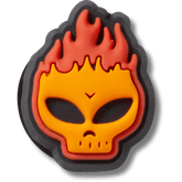 Crocs - Flaming Skull Jibbitz™ charms