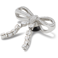 Crocs - Silver Gem Bow Jibbitz™ charms