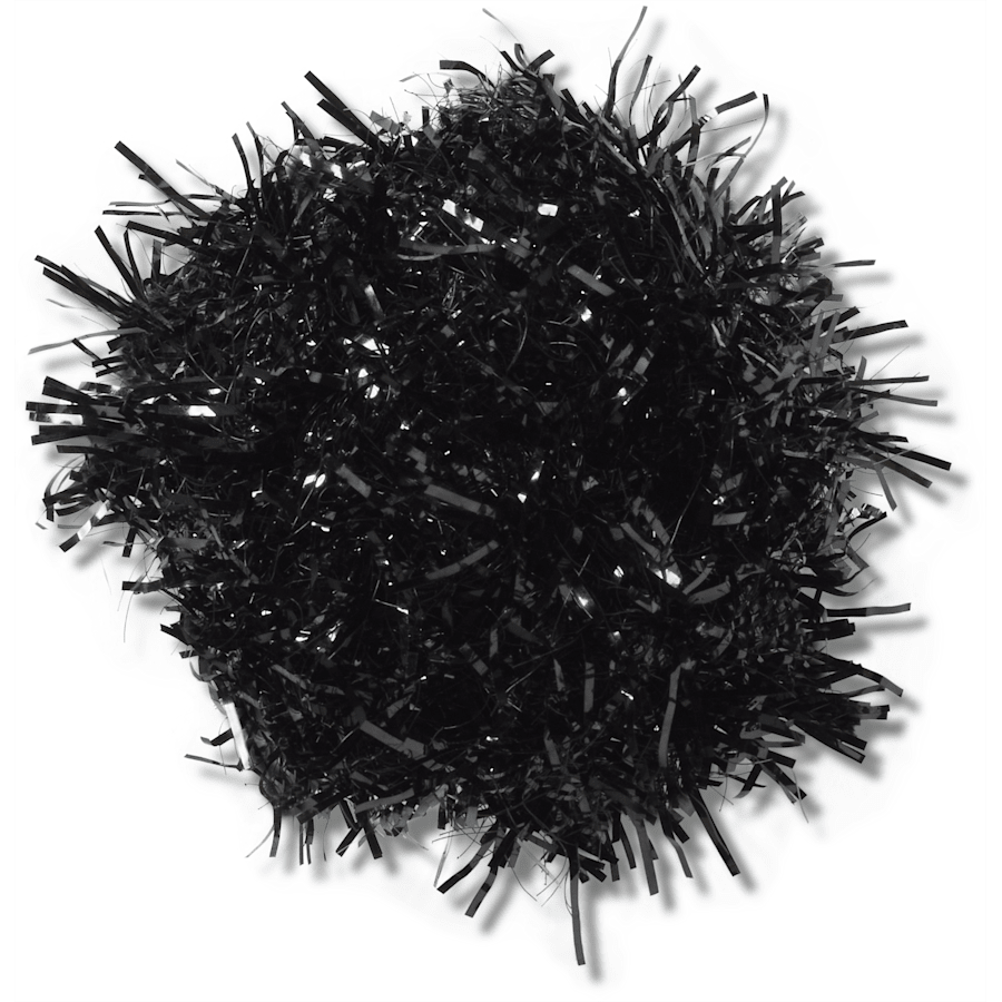 Crocs - Black Tinsel Pom Jibbitz™ charms
