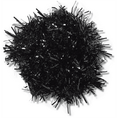 Crocs - Black Tinsel Pom Jibbitz™ charms