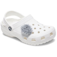 Crocs - Silver Tinsel Pom Jibbitz™ charms