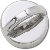 Crocs - Silver Interchangeable Stud Jibbitz™ charms