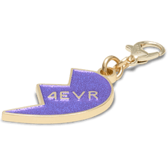 Crocs - Purple Glitter BFF Charm Right Jibbitz Shoe Charm