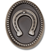 Crocs - Silver Horseshoe Jibbitz™ charms