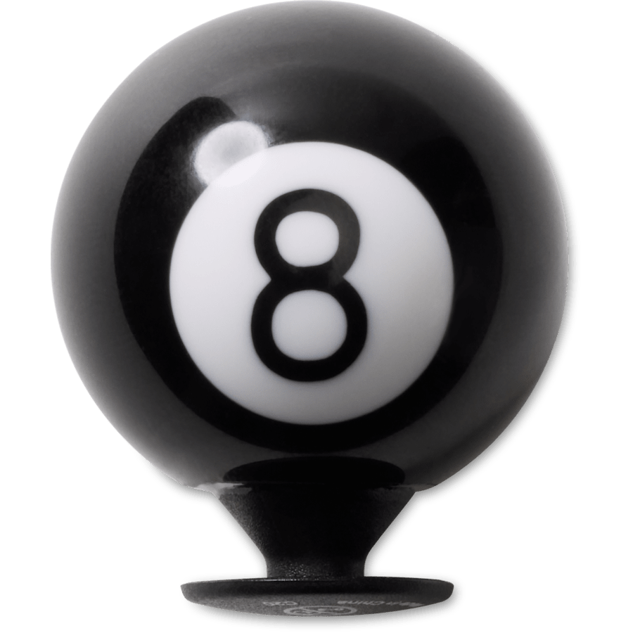 Crocs - 3D Pool Eight Ball Jibbitz™ charms