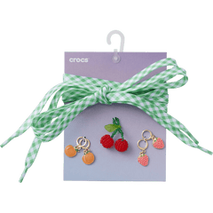 Crocs - Laces and Fresh Fruits Charm Kit Jibbitz™ charms