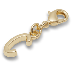 Crocs - Gold Letter C Charm Jibbitz™ charms