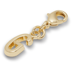 Crocs - Gold Letter G Charm Jibbitz™ charms